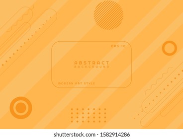 Abstract background modern style geometric shape design line art creative. vector illustrartion