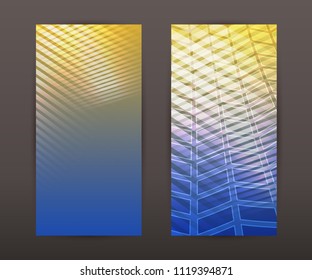 Abstract background Modern style sea Design website page banners. Vector Illustration EPS 10. Geometric concept mosaic cool gamma colors for grunge backdrop presentation