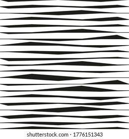 Abstract background. Modern stylish texture with geometric stripes. Monochrome vector design.