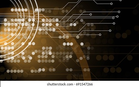 Abstract - The background of modern technology, light, reflection, interesting story Eps10