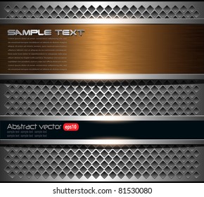 Abstract background modern technology, vector.