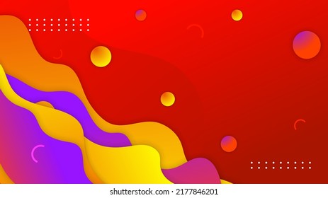 Abstrakter Hintergrund mit moderner, frischer Farbe für Präsentationsdesign, Flyer, Social-Media-Cover, Web-Banner, Tech-Banner und vieles mehr