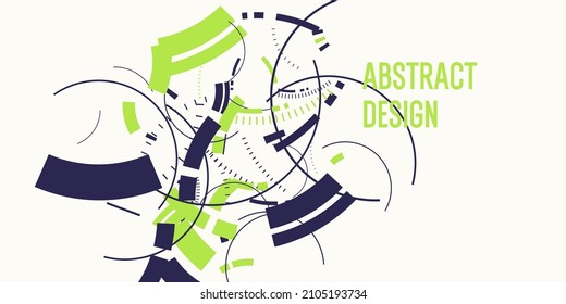 Resumen de los antecedentes en un estilo moderno y de moda. Cartel con formas geométricas planas simples.