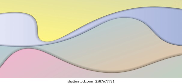 abstract background modern vector illustration with subtle gradients and flowing lines