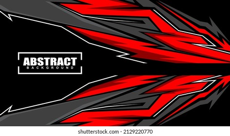 Abstract background modern vector racing 3d red  Premium Vector