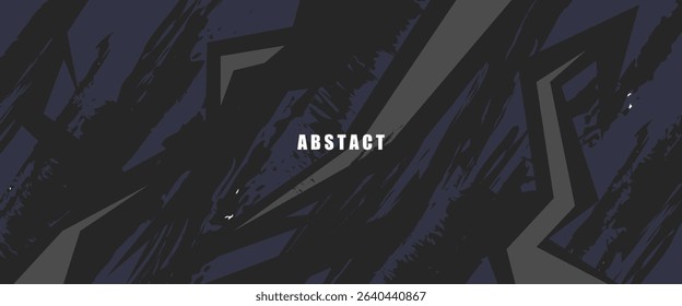 Abstract background modern vector racing 3d grey and orange. Grunge banner background illustration