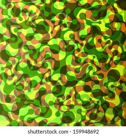 Abstract background, Molecular compounds, Metaball, Vector eps 10