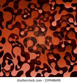 Abstract background, Molecular compounds, Metaball, Vector eps 10