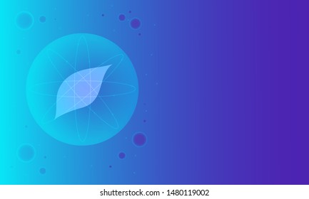 Abstract background. Molecules Scientific plant. Graphic graphic case