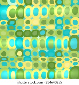 Abstract background with molecules. Vector illustration