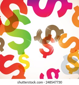 abstract background: money
