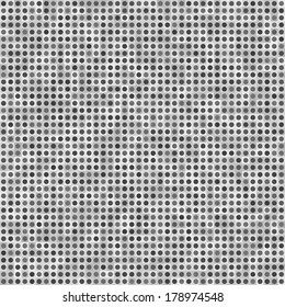 Abstract background with monochrome dots