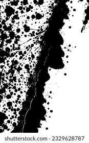Abstract background. Monochrome texture. The image includes the effect of black and white tones