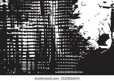 Resumo. Textura monocromática. A imagem inclui um efeito nos tons de preto e branco.