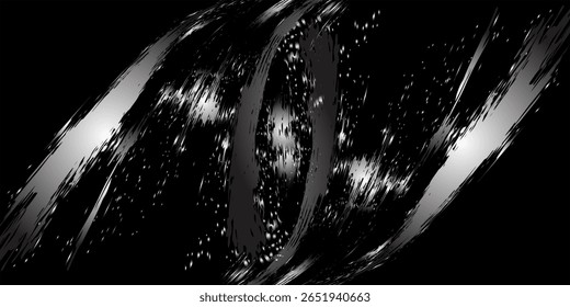 Resumo. Textura monocromática. A imagem inclui um efeito nos tons de preto e branco.