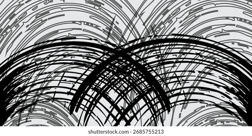 Abstrakter Hintergrund. Monochrome Textur. Das Bild enthält einen Effekt in den Schwarz-Weiß-Tönen.