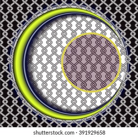 Abstract background with month and a grid