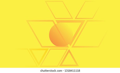 abstract background with moon design
