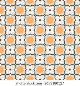 Abstract background with Moroccan and Mediterranean pattern design. Intricate geometric shapes create a traditional, elegant, and decorative visual style.