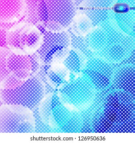 abstract background from a mosaic