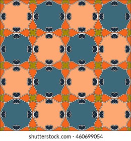 abstract background mosaic asian tiles