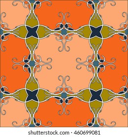 abstract background mosaic asian tiles