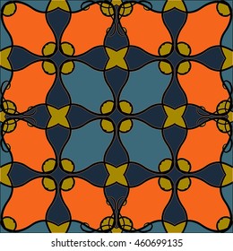 abstract background mosaic asian tiles