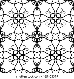 abstract background mosaic asian white black lace