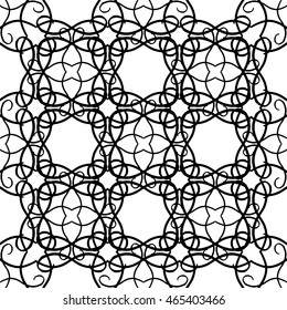 abstract background mosaic asian white black lace
