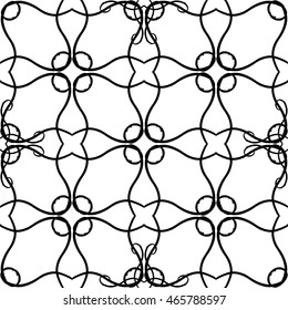 abstract background mosaic asian white black lace