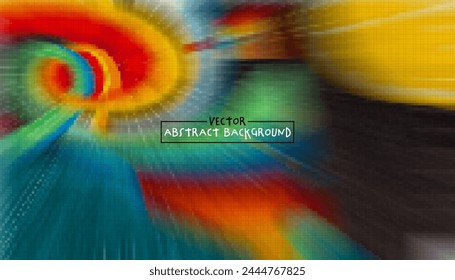 Abstract background mosaic composition, editable vector template for your design