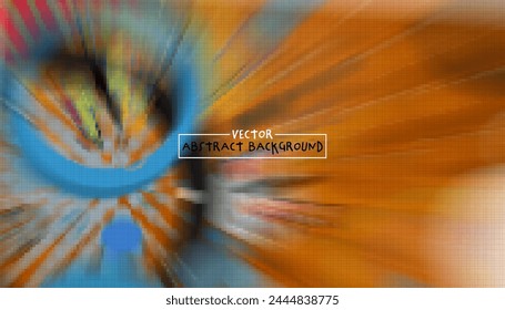 Abstract background mosaic composition, editable vector template for your design