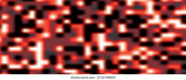 Fundo abstrato com mosaico. Fundo digital. renderização 3d