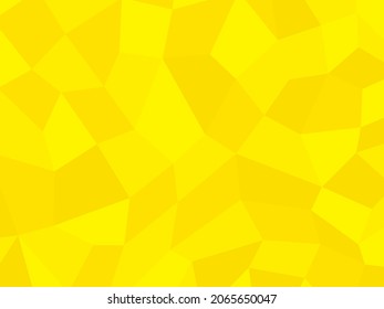 Abstract background mosaic of the geometric square. yellow is used for design or backdrops. vector illustration