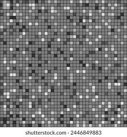 Abstract background mosaic metallic texture. Festive illustration for party New Year or Christmas, disco wallpaper 