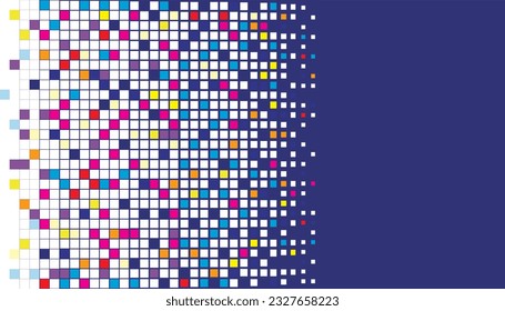 Abstract background with mosaic. Multi-colored, modern pattern.