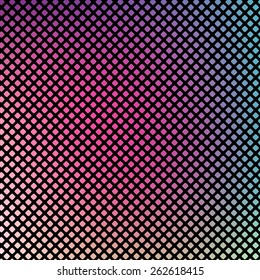 Abstract background. Mosaic on colorful screen.