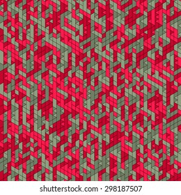 Abstract Background. Mosaic. Vector Illustration. Can Be Used For Wallpaper, Web Page Background, Book Cover.