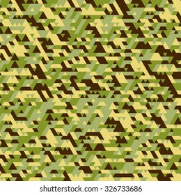 Abstract Background. Mosaic. Vector Illustration. 