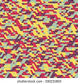 Abstrakter Hintergrund. Mosaik. Vektorgrafik. 