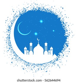 abstract background mosque