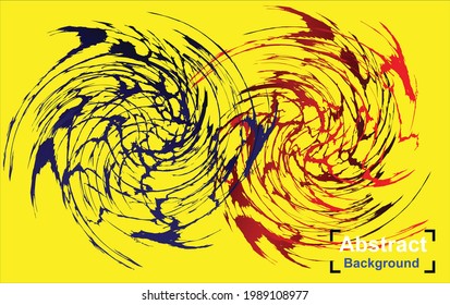 Abstract background motion circle line, vector illustration