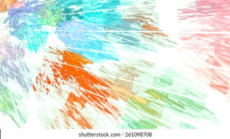 Abstract background with motion and many colors. Aspect ratio - 16:9 for use in web projects and tv.