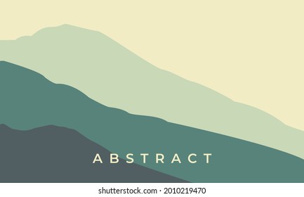 abstract background mountain silhouettes. modern background design. vintage color