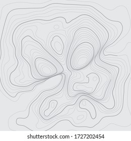 Fondo abstracto con diseño topográfico montañoso
