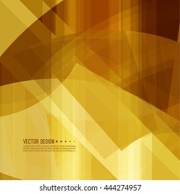 Abstract background with movement chaotic mess stripes. Luxury vector backdrop