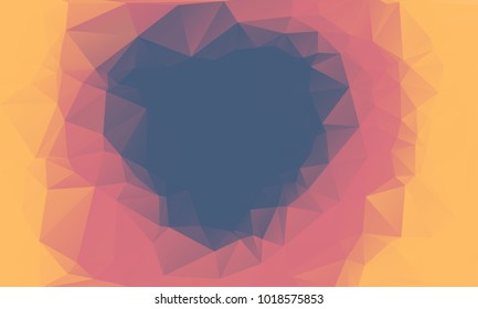 Abstract Background With Multi Color 