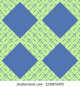 Abstract background multicolor cube diagonal seamless pattern.