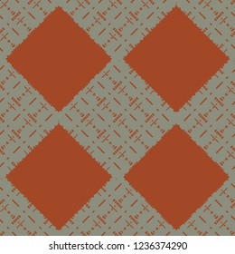 Abstract background multicolor cube diagonal seamless pattern.