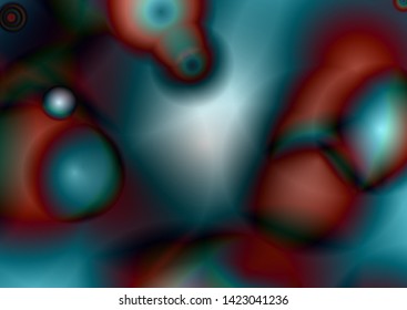 Abstract background with multicolor effects. blurry vector texture